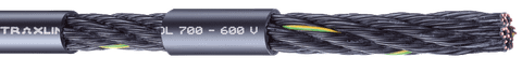 Flexible cable - Tsubaki Kabelschlepp - Control - 3G0,75mm²