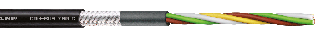 Flexibele kabel - Tsubaki Kabelschlepp - BUS - 4G0,5mm²