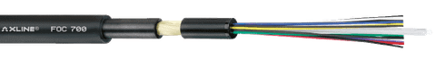 Flexibles Kabel - Tsubaki Kabelschlepp - Glasvezel