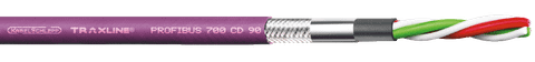 Flexible cable - Tsubaki Kabelschlepp - BUS - 2G0,64mm²